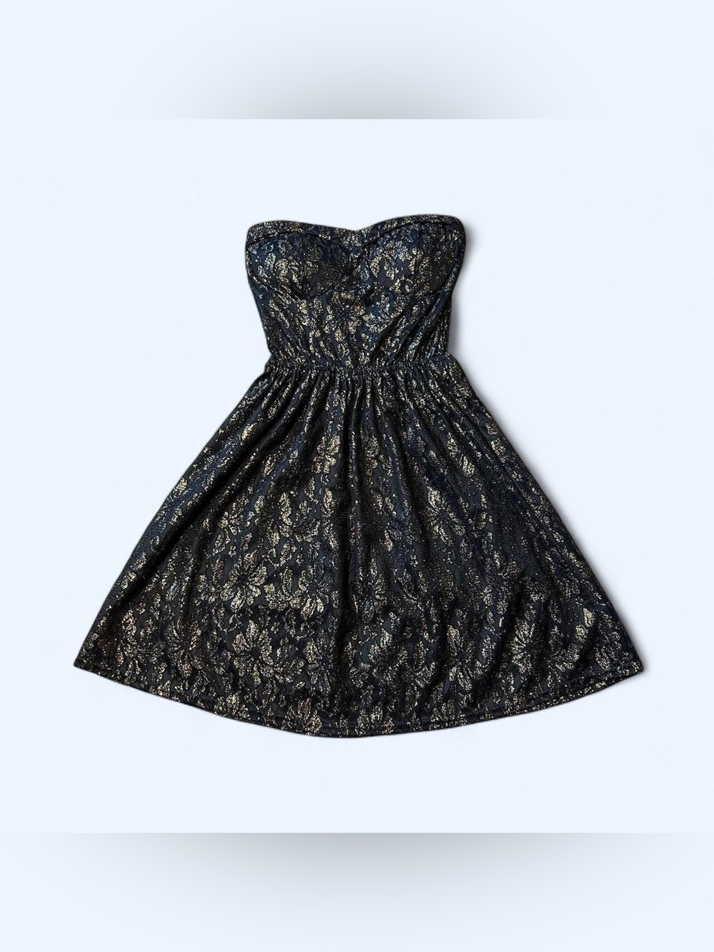 Coquette Floral Black Mini Dress by Rue 21!